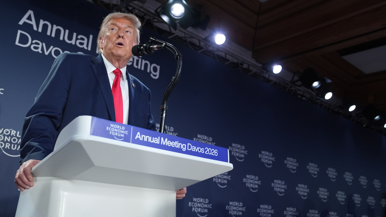 Donald Trump prejav Davos Švajčiarsko