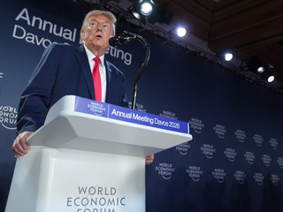 Donald Trump prejav Davos Švajčiarsko