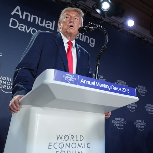 Donald Trump prejav Davos Švajčiarsko