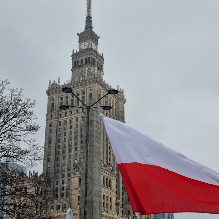 Poľsko Varšava vlajka