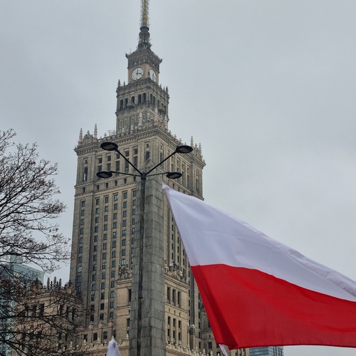 Poľsko Varšava vlajka