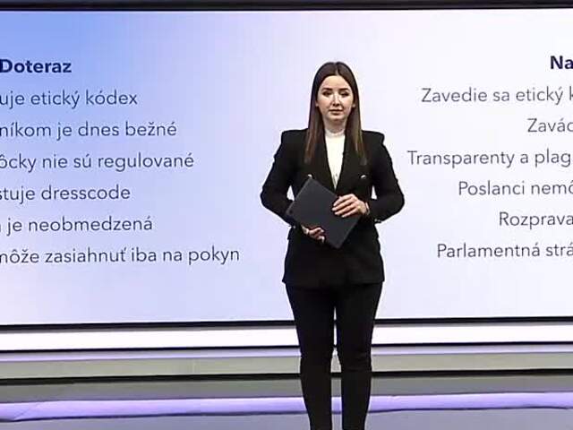 Vysvetľujeme: Obmedzenie vizuálnych pomôcok či skrátený čas na rozpravu. Aké zmeny prináša nový rokovací poriadok?