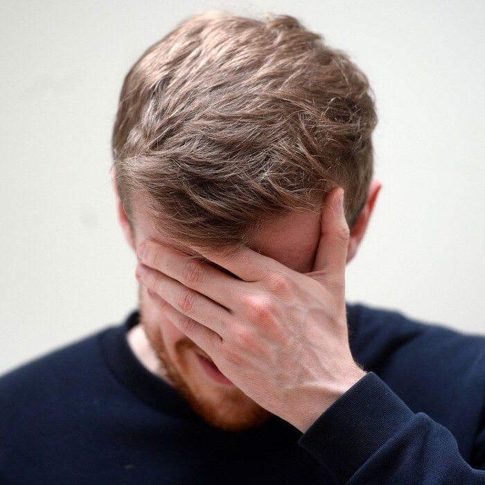 migréna migrény bolesť hlavy muž bolesti