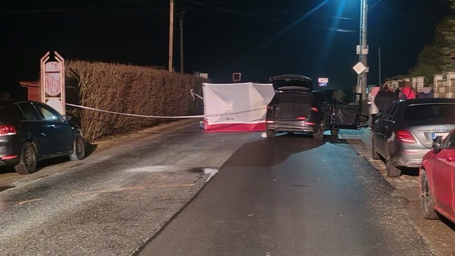 Senec zrazený chodec