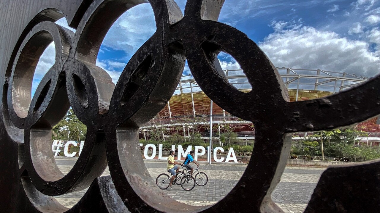 olympijské kruhy Rio