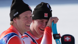Švajčiari prepísali históriu. Franjo von Allmen a Tanguy Nef sú prvými olympijskými víťazmi v tímovej kombinácii