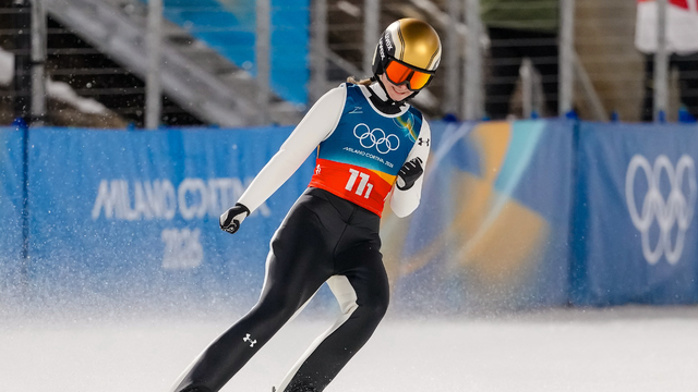  Slovinská skokanka na lyžiach Nika Prevcová 