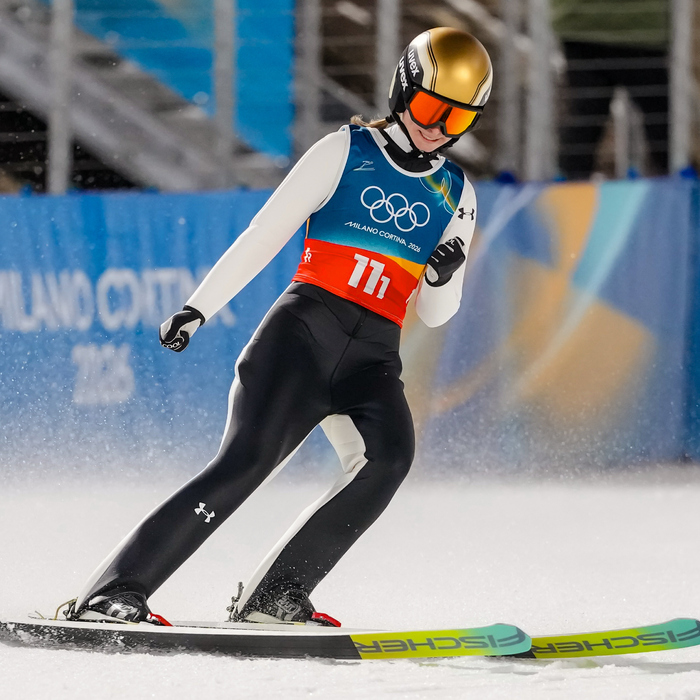  Slovinská skokanka na lyžiach Nika Prevcová 