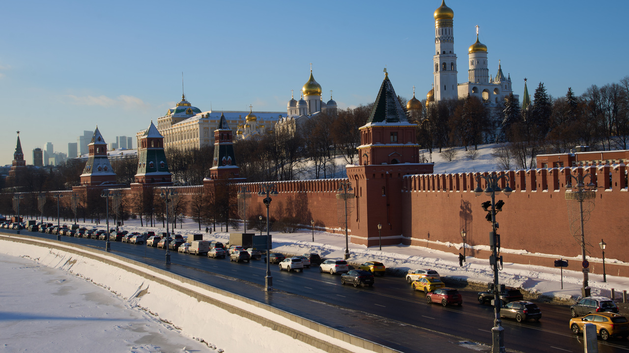 Kremeľ Rusko Moskva