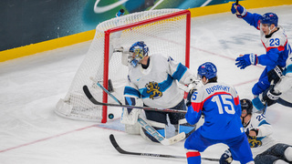 Fíni na kolenách. Slovenskí reprezentanti predviedli v úvodnom dueli gólový koncert a severanov vyprevadili s prehrou