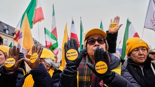 Mníchov protesty Irán