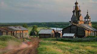ruská dedina Rusko