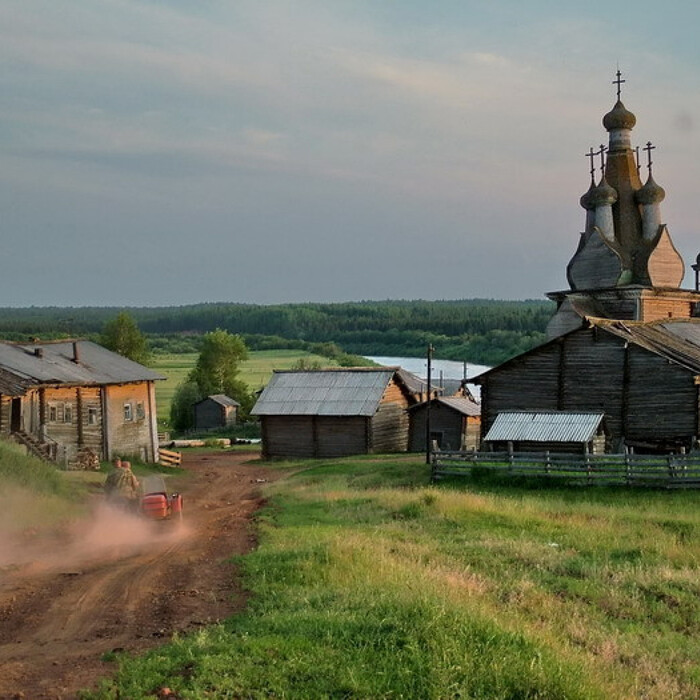 ruská dedina Rusko