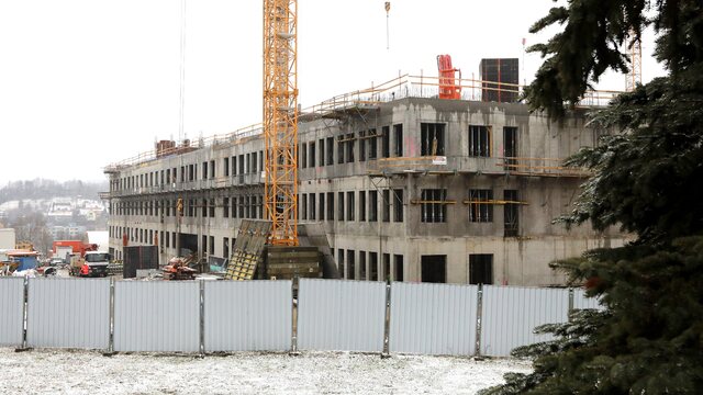 Rooseveltová nemocnica, výstavba