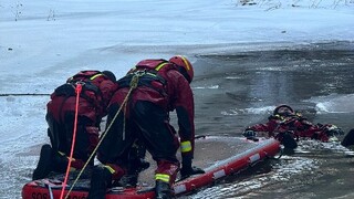 záchrana hasiči utopenie