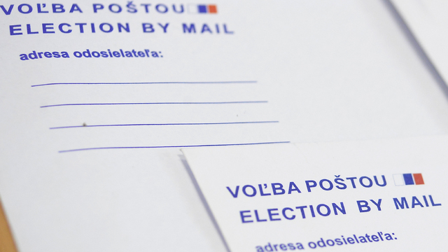 hlasovanie hlasovacie lístky zahraničie voľby