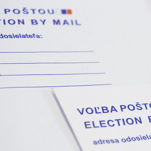 hlasovanie hlasovacie lístky zahraničie voľby