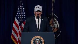 Vyjadrenie D. Trumpa k útoku na Irán