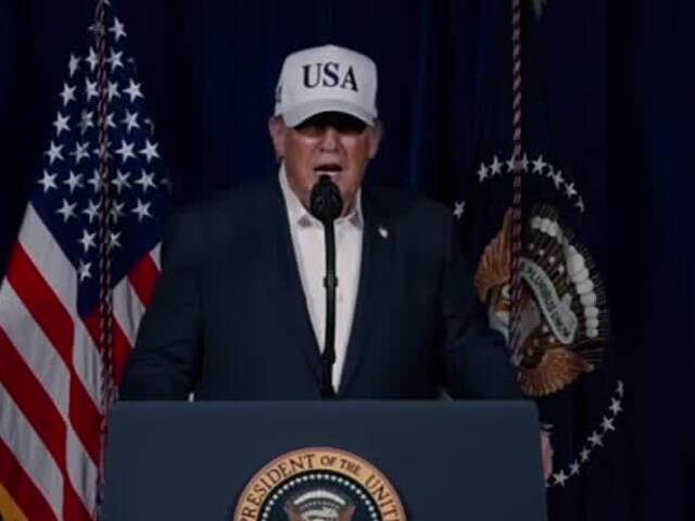 Vyjadrenie D. Trumpa k útoku na Irán