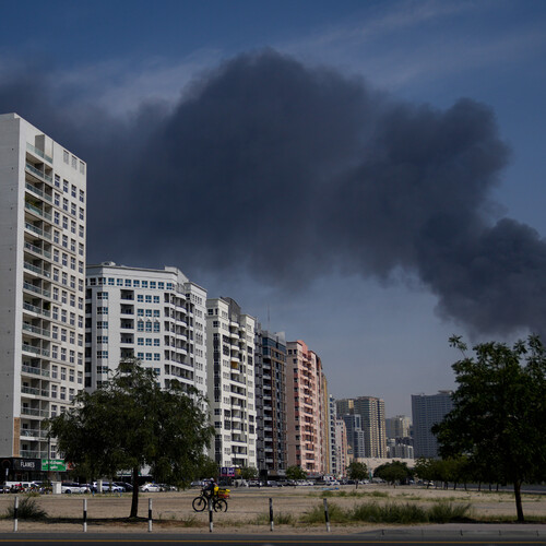 Emirates_Iran_US_Israel dubaj počas utokov iranu