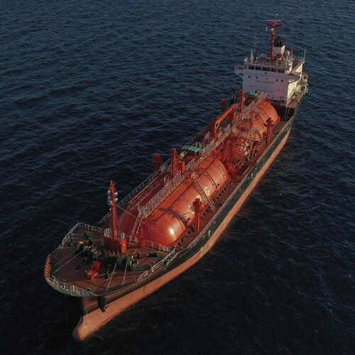 LNG katar tanker na plyn