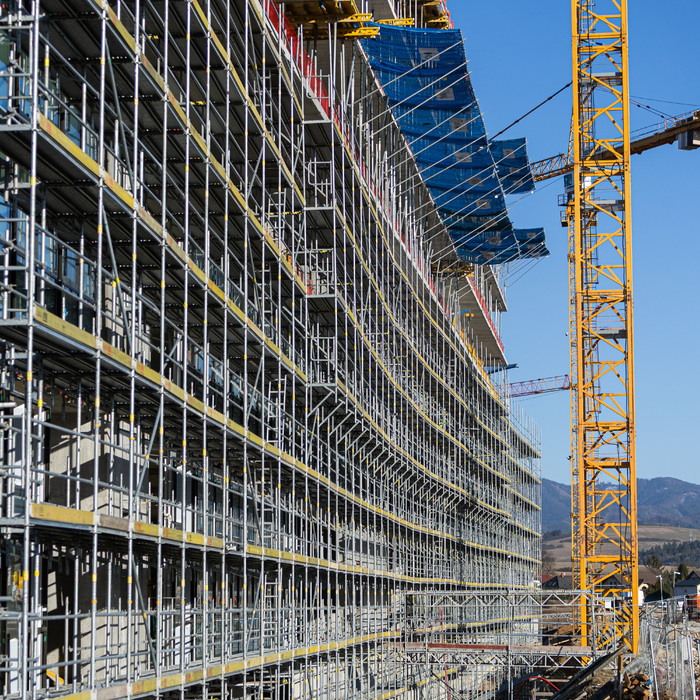 Nemocnica stavba Martin