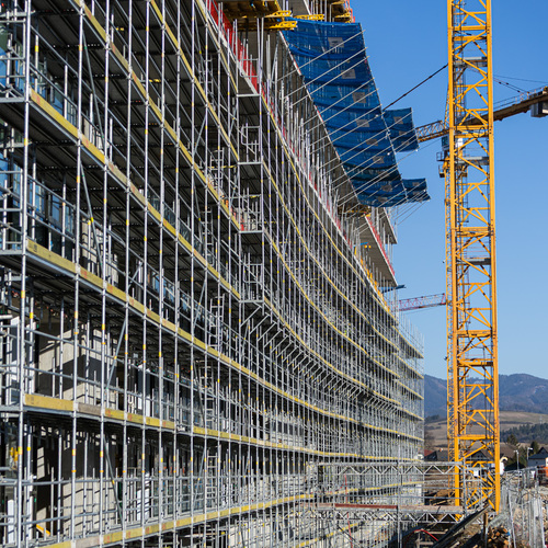 Nemocnica stavba Martin