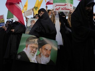 Irán pohreb