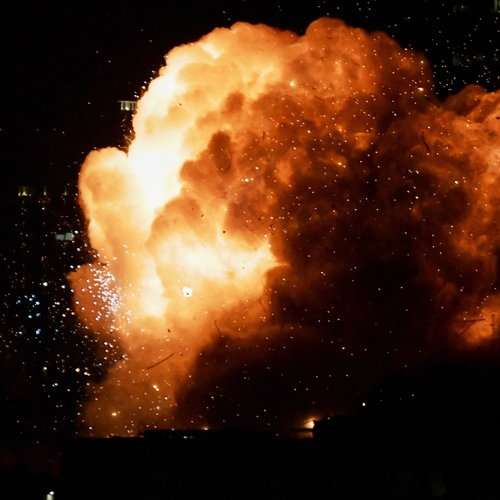 Israel Irán výbuch