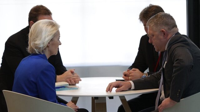 Fico a Von der Leyen