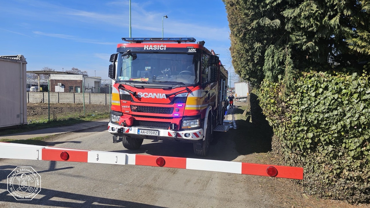 hasičské auto Scania