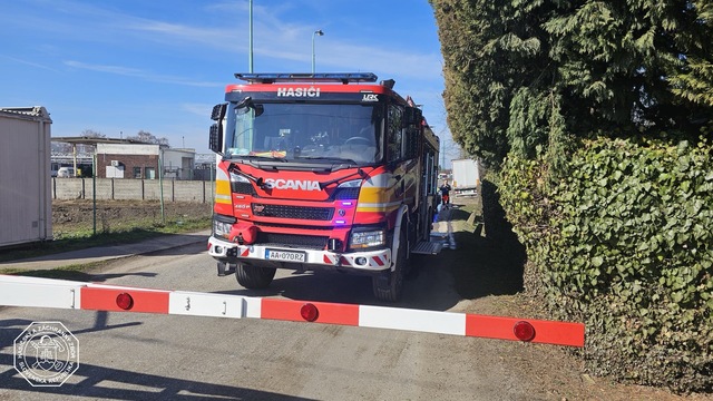 hasičské auto Scania