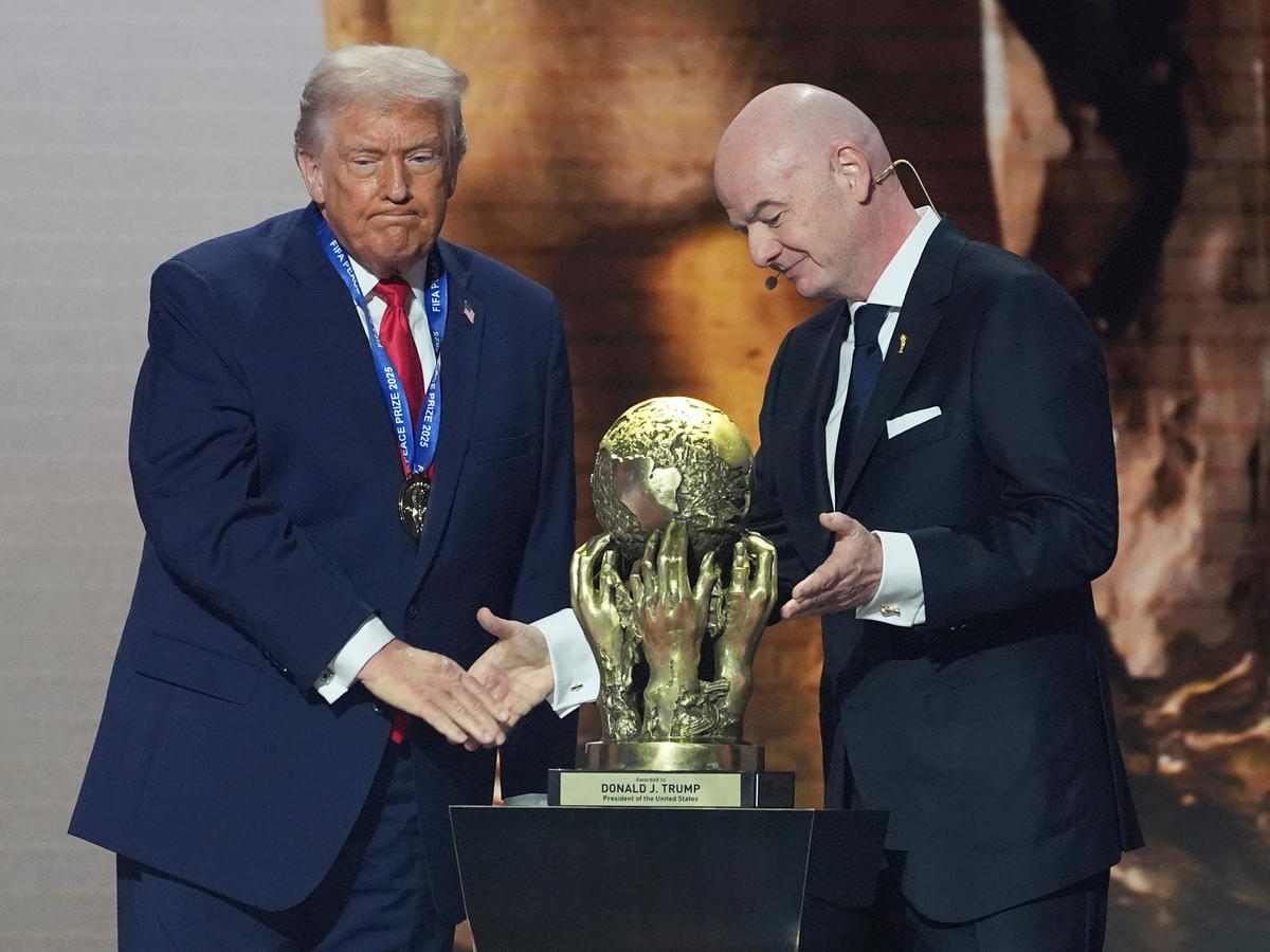 Gianni Infantino, donald trump