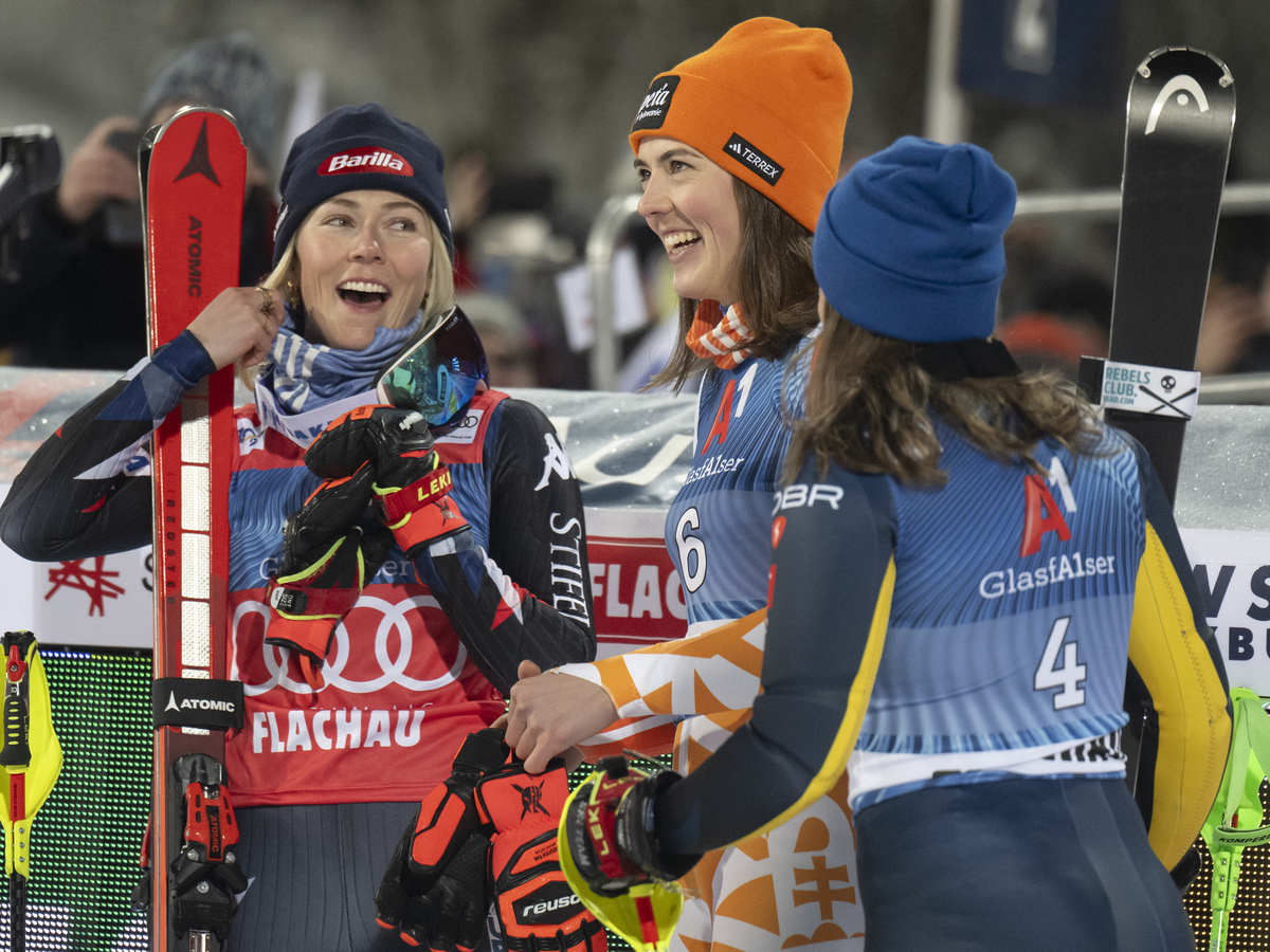 petra vlhová, mikaela shiffrinová
