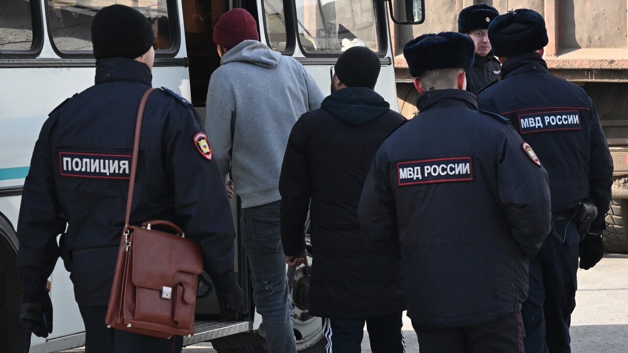 Rusko polícia migrácia