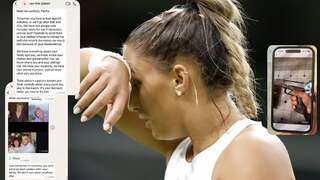 „Vieme, kde žije tvoja matka.“ Tenistka zverejnila mrazivé správy a fotografie, na zápase ju strážili policajti