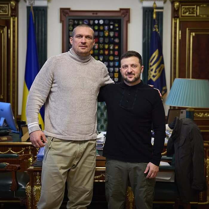 oleksandr usyk, volodymyr zelenskij