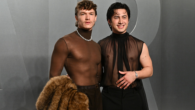 Connor Storrie a Hudson Williams na Oscars Párty 