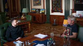 Sean Penn a Zelenskyj