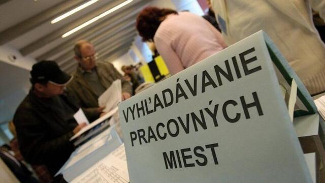 trh práce pracovné miesta