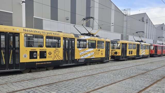 električky Praha kampaň