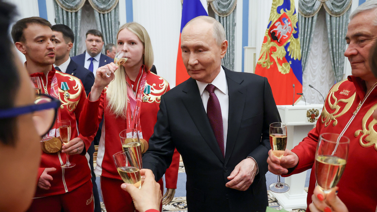 vladimir putin, ruskí parašportovci