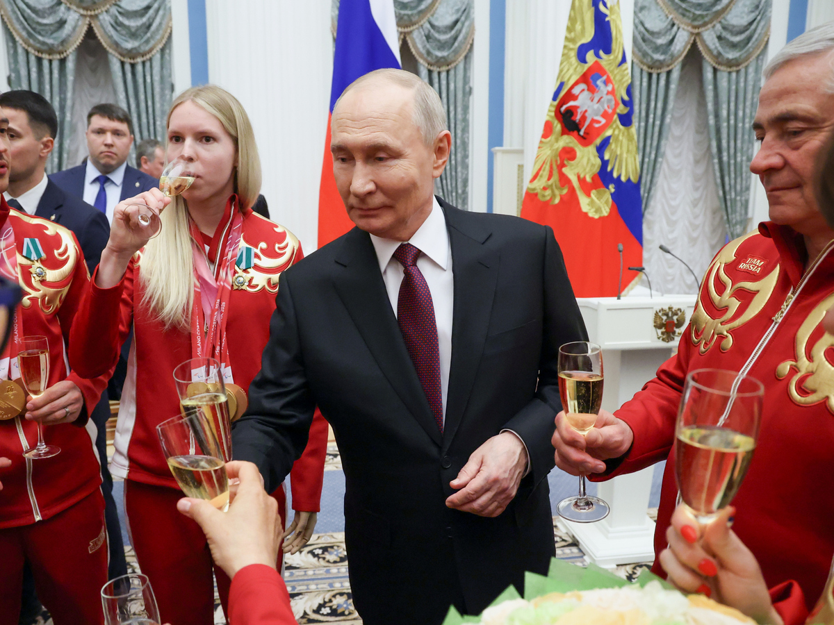 vladimir putin, ruskí parašportovci