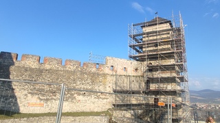 hodinová veže Trenčín hrad