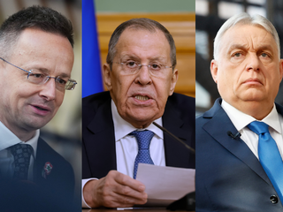 Orbán, Szijjartó, Lavrov