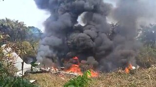 pád lietadla Kolumbia