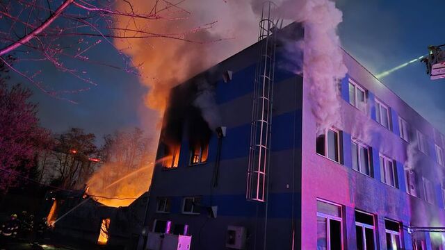 požiar Pardubice zbrojovka