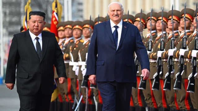 Lukašenko Kim Čong-un