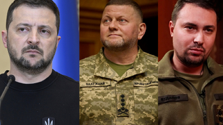 Zelenskyj Zalužnyj Budanov