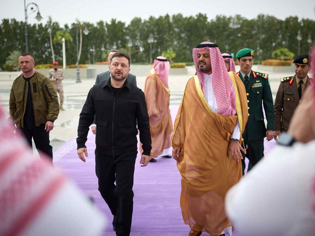Zelenskyj Saudská arábia
